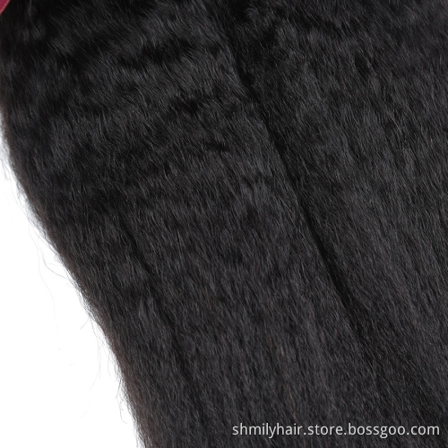Mink Brazilian Hair Cuticle Aligned Virgin Hair Vendor,10A Grade Human Hair Yaki Kinky Straight Bundles Free Shipping